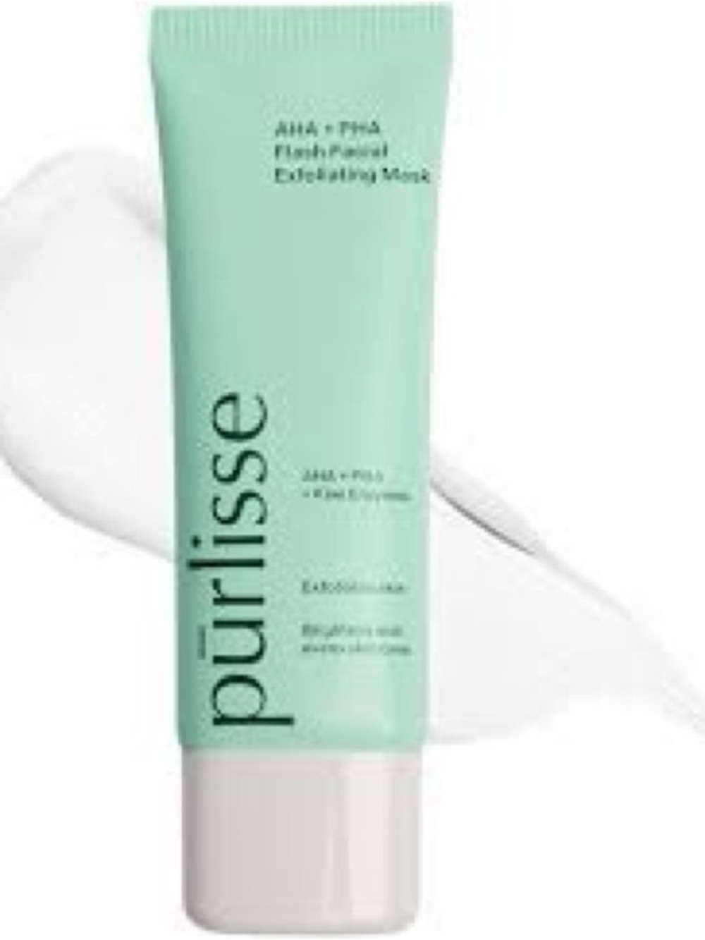 purlisse Flash Facial Exfoliating Mask with AHA,PHA and kiwi enzymes